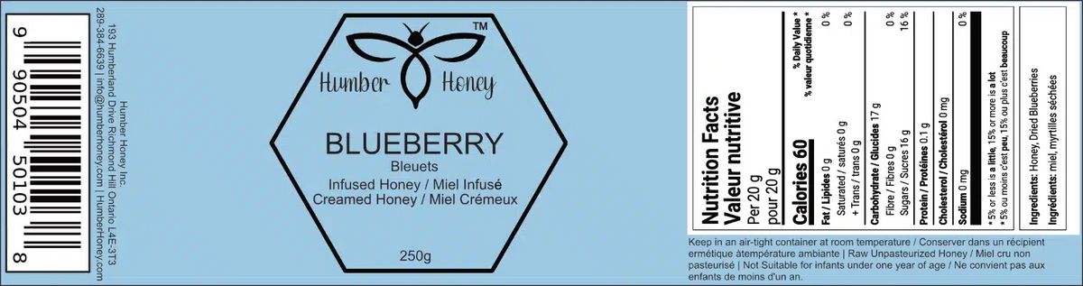 Blueberry Infused Honey image 2