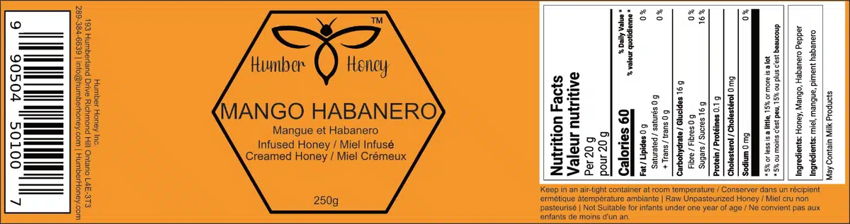 Mango Habanero Infused Honey image 2